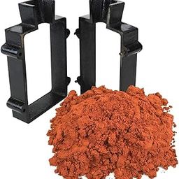 Jeweltech Sand Casting Set with 2Kg Petrobond Quick Cast Sand Casting Clay Jewelry Metal Casting Making Tool Pagda and Cast Iron Mold Flask Frame Melt Pour Metals-23