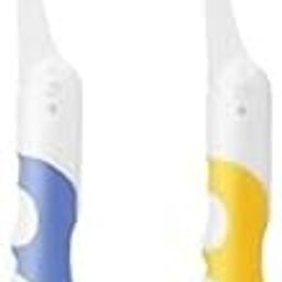 Xeerabdi Compact Folding Travel Toothbrush Space-Saving Toothbrush for Travelers,Backpackers and Minimalists BPA-Free,Includes Protective Cover (Pack of 2)-image-3
