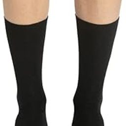 7098 Men's Compact Cotton Stretch Crew Length Socks with Stay Fresh Treatment-image-47