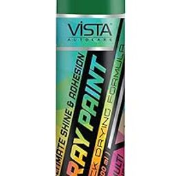 Vista Spray Paint for Metal, Wood, Walls | Acryllic Spray Paint (Magic Green)-27