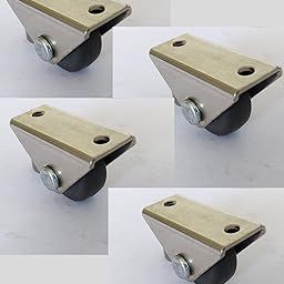 Caster Wheel PU Still Plate 4 x Fix Wheel Castor / 100kg Load Capacity Pack of 4-image-38