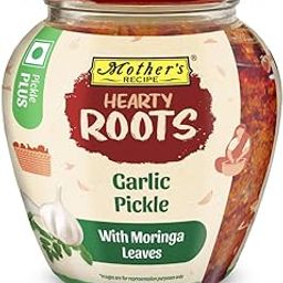 Mothers Recipe Hearty Roots Garlic Pickle with Moringa Leaves, 300 g-image-38