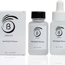 Beromt Nail Polish Thinner, Transparent, Cruelty Free, Nail Paint Restoration Drops, Dropper Bottle, Versatile Nail Lacquer Thinner 40ml- 01 - BNPT01-image-68