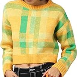 only Women's Acrylic Blend Casual Pullover Sweater-picture-39
