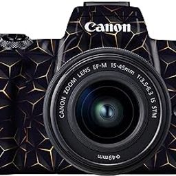 Premium DSLR Camera Scratchproof Protective Skin for Canon M50 Mark II - No Residue Removal, Bubble Free, Scratch Resistant, Stretchable, HD Quality Printed - HDCS 020-picture-17