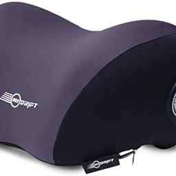 Neodrift ‘NeckFlow Pro’ - Neck Rest Cushion Orthopedic Velvet Memory Foam Pillow for Neck, Head, Shoulder Support - Pain Relief for Car, 1 Pc (Colour-Purple)-image-8
