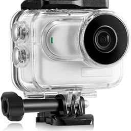 Compatiable for Insta360 GO 3 60m Underwater Waterproof Housing Case with Base Adapter & Screw (Transparent)-image-51