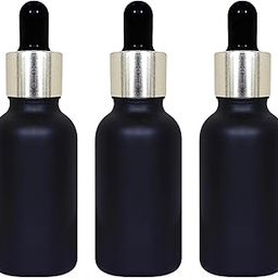 B.H.Industry Empty Glass Bottle with Silver Plating Dropper For Essential Oils, Fragrances, Perfumes, Serum Bottles (30 ml) - Pack of 3-picture-40
