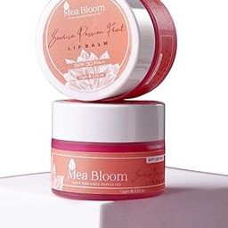 Mea Bloom Sonrisa "Passion Fruit" I LIP BALM I SPF30 PA++ I Peach Tint I Nourish I Hydrate I Repair I Protect I Infused with Peptide + Ceramide Complex + Hyaluronic Acid + Squalane + Shea Butter + Cocoa Butter + Rhododendron + Honey + Jojoba Oil + Rosehip Oil I For Adults & Teens I 15 Gm (pack of 1)-image-78