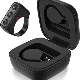 Mastyle® Wireless Page Turner Scrolling Button Ring Fingertip Bluetooth Remote Control with Charging Case-12