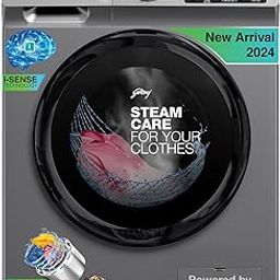 Godrej 8 Kg 5 Star, With AI Tech, Digi Inverter Fully-Automatic Front Load Washing Machine (2024 Model, WFEON CEL 8014 IEBT SLSR, Silver Stream, With Steam Wash)-image-19