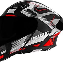 Steelbird SBA-20 Hunt ISI Certified Flip-Up Graphic Helmet for Men and Women-image-27