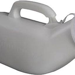 CALANDIS Male Urine Bottle with Lid Handle Urinary Container for Driving Outdoor Home White | Incontinence Aids | Daily Living Aids | Medical, Mobility & Disability-image-23