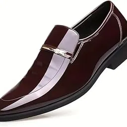 Mens 9564 Centrino Men Glossy Formal Shoes |Slip-On Design with Cushioned Insole for Comfort |Craftsmanship for All-Day Elegance 9564-1-picture-33