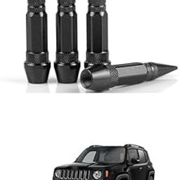 LOVMOTO Spiked Style Tire Valve Stem Caps, Universal Aluminium Alloy Dustproof Tire Valve Stem Covers for Cars, SUV, Trucks, Bikes, Motorcycles, Bicycles Comfortable with Rene-Gade-image-37