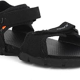mens SS 101 | Latest, Daily Use, Stylish Floaters | Black Sport Sandal - 8 UK (SS 101)-picture-54