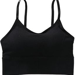 Girls Women's Sports Bras Yoga Gym Bra Crop Top Push Up Wire Free Women Bra (Pack of 1)-picture-11