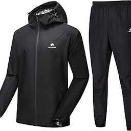 HOTSUIT Sauna Suit for Men Weight Loss Sweat Suit Boxing Exercise Sweat Sauna Jacket Pants-image-68