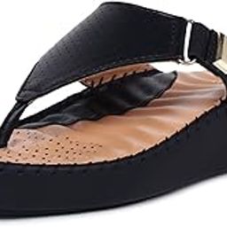 Orthopedic Footwear For Women Casual Ortho Slippers Woman With Buckle Detail And Cushioned Insole | Comfortable Arch Fit Slipper | Good For Knee And Foot Pain-picture-19