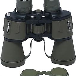 Haus Alchemy Professional Binoculars 1000 Meters Long Distance Viewing - 20x Magnification 50mm Wide-Angle Lens – HD View - Water Resistant Protective Nonslip Rubber - (Brown)-image-91