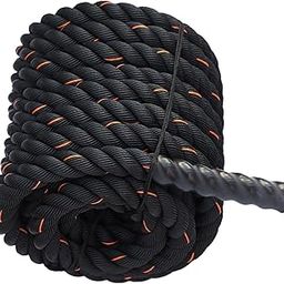 CALANDIS™ Battle Exercise Training Rope 2.8M/3M Workout Rope for Workout Battling Home 38mmx3m Red | Equipment Parts & Accessories | Fitness Equipment & Gear | Fitness Running & Yoga-image-31
