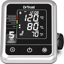 Dr Trust A-One Galaxy" Blood Pressure Testing Monitor (Black)-13