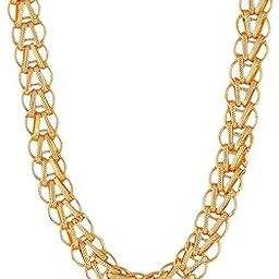 Chain for Men Boys Husband gents boyfriend Stylish golden Chain 1 one gram gold Neck Chain for Men Stainless Steel Chains for boys Jewellery Birthday Gift Anniversary fashion necklace-224-image-96