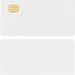 10 Pack SLE4442 Chip Cards with 2 Track 8.4mm HICO Magnetic Stripe-21