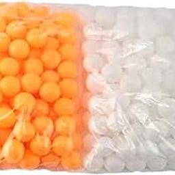 Gmefvr Plastic Table Tennis Ping Pong Ball 40+ Mm Joint Less TT Yellow or White Lose (36)-20
