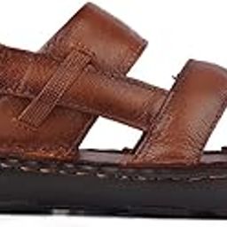 Tan Casual Leather Sandal For Men (RC7067 006)-image-49