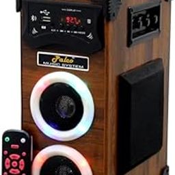 PALCO SOUND SYSTEM M1900-BRN 30 Watt Floor Standing Tower Speaker with Bluetooth, FM, USB, Echo, AUX 30 Watt, Portable Speaker for Home/Outdoor/Travel (Multicolor, 2.0 Channel)-23