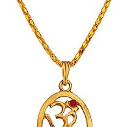 Buddha Namaste Ohm Om Aum Sanskrit Symbol Medallion Hindu Amulet Yoga Jewelry Locket Religious Spiritual Jewellery Pendant Necklace Chain for Men and Women-image-98