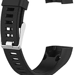 Vivosmart HR+ Bands,TenCloud Replacement Striped Sport Straps with Tool Kits for Garmin vÃƒ­vosmart HR Plus Tracker (Not for Garmin vivosmart HR and Other Devices)-Black-14