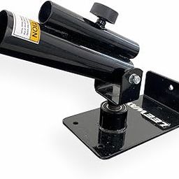 LEEWAY T-Bar Row Platform Landmine Attachment – Fit 1" and 2” Olympic Bars, Full 360° Swivel, Gym Equipment for Barbells Attachment for Deadlift, Leg Squat Exercises - Black-17