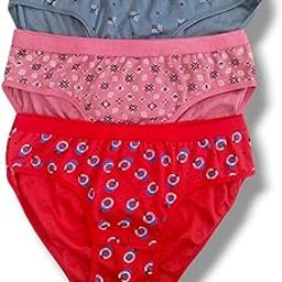 SKSTORE Women Cotton Printed Panties for Women Plus Size | High Waist Panty with Full Coverage | Inside Elastic � No Elastic Exposure to Skin | Breathable & Comfortable (S_S_336)-picture-12