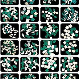 Teraiya's All New 24 Shapes Mirrors for Craft Work |Mandala Art |Lippan Art Work | Embroidery Work Kit with Free Storage Box (2100 Pcs)-picture-25