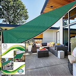 LushHavenDecor Garden Mosquito Nets Green 90% (12x15 ft) for Garden/Home/Lawn/Shade/Sports-13