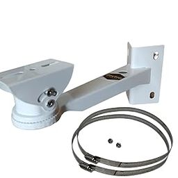 CCTV Camera Direct Pole Mounting Stand/Bracket with 2 Nos. SS Looping Rings 200 MM Diameter for Outdoor & Indoor-picture-21
