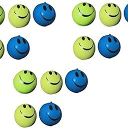 Birthday party Return gift Plastic smiling Ball Key Chain | smiling Keychains for Boys, Girls plastic type Keyrings for Kids Gifts Key Chain for Bags Key Rings cradle cermony baby naming pack of 20-image-10