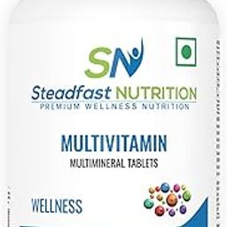 Steadfast Nutrition Multivitamin Mega Pack 9 Minerals|13 Vitamins|Omega-3 fatty acids |Amla Extract|Panax Ginseng|Ashwagandha Extract, Enhances Energy, Stamina & Immunity (60 Tablets)-image-4