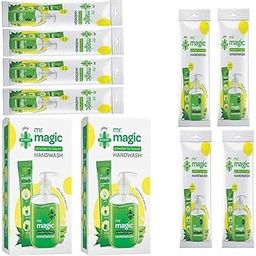 Godrej Magic power liquid hand wash 2 + refill 8 Hand Wash Pump + Refill (10 x 7.2 g)-62