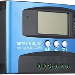 FABOBJECTS® 30A MPPT Solar Charge Controller Dual USB LCD Display Auto Solar Cell Panel Charger Regulator-16