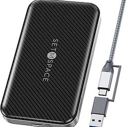 External Hard Drive, External SSD 500G, Portable Hard Drive 10Gbps | 1030MB/s, USB C Hard Drive for Storage and Backup, High-End Solid State External Hard Drive for Mac, Xbox [LP10-500G]-image-54