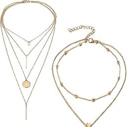 Jewellery Stylish Combo of Two Necklace Chains for Women and Girls (Style 1)-image-22