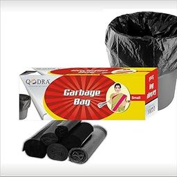 Qodra Premium Small Garbage Bag | Small Size 17"x19" | 4 Rolls | 30 Pieces Each | Black | Pack of 4 | Trash Bags | Dustbin Bags | Unscented-image-21