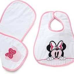 The White Cradle Baby Bib & Burp Cloth Set of 2 pcs - Large Size - 100% Organic Cotton, Soft Muslin Double Cloth, Absorbent-picture-19