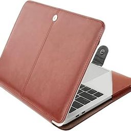 Dorca® Laptop Case Cover Compatible with Asus Zenbook Flip 14 OLED UP5401ZA-KN711WS Laptop (Slim & PU Leather)- Brown-image-8