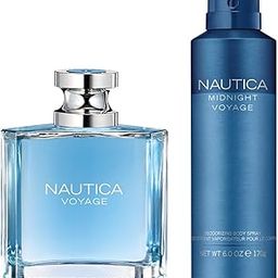 Nautica Voyage Eau de Toilette 100 ml + Midnight Voyage Body Spray 170g (Pack of 2)-image-77