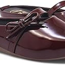 Women's Flat Sandal Slip-on Mules Open Back Round Bow Details Comfortable Cushion Footbed for Business Offcie Work Casual women Mules-14