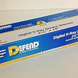 Defend BF-8100 Digital X-Ray Plastic Sensor Sleeves Plastic Sensor Covers 2 1/2 x 10 - 500/Box-24
